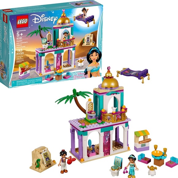 Disney Other - RETIRED LEGO Disney Aladdin and Jasmine’s Palace Adventures Building Kit
